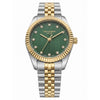 Ρολόι Γυναικείο Lee Cooper London Δίχρωμο Πράσινο LC08400.270