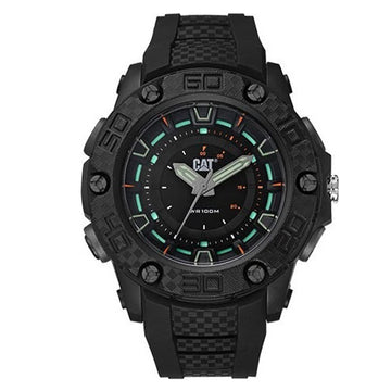 Caterpillar P10 Black Rubber Strap