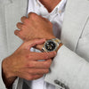 Maserati Competizione Two Tone Stainless Steel Bracelet