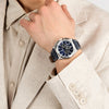 Maserati Velocita Chronograph Blue Leather Strap