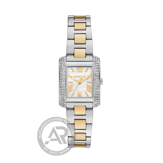 Michael Kors Γυναικείο Δίχρωμο Ρολόι με Κρύσταλλα MK4882
