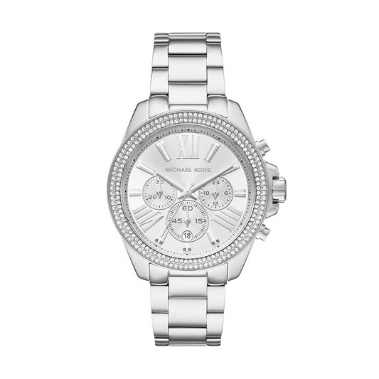 Michael Kors Wren Silver Stainless Steel Bracelet