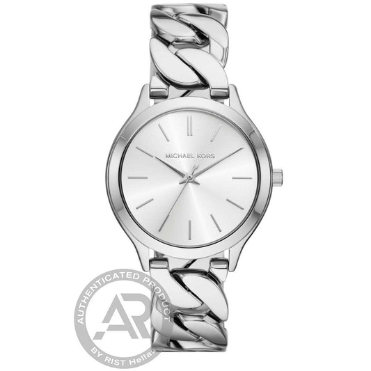 Michael Kors Runway Silver Stainless Steel Bracelet