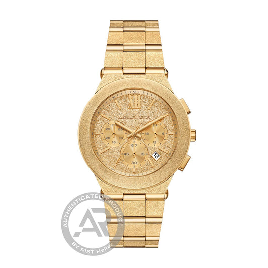 Michael Kors Kariana Waves Chronograph Gold Stainless Steel Bracelet