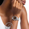Ρολόι Γυναικείο Michael Kors Lexington Ασημί με Κρύσταλλα MK7624