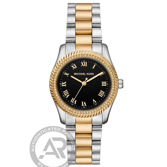 Ρολόι Γυναικείο Michael Kors Slim Runway Ασημί με Κρύσταλλα MK7625