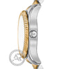 Ρολόι Γυναικείο Michael Kors Slim Runway Ασημί με Κρύσταλλα MK7625