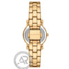 Ρολόι Γυναικείο Michael Kors Corey Χρυσό με Χρυσό Καντράν και Κρύσταλλα MK7666