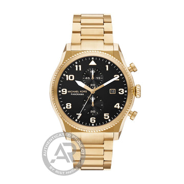 Michael Kors Panorama Chronograph Gold Stainless Steel Bracelet