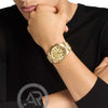 Ρολόι Ανδρικό Michael Kors Lexington Χρυσό με Χρυσό Καντράν και Χρονογράφο MK9276