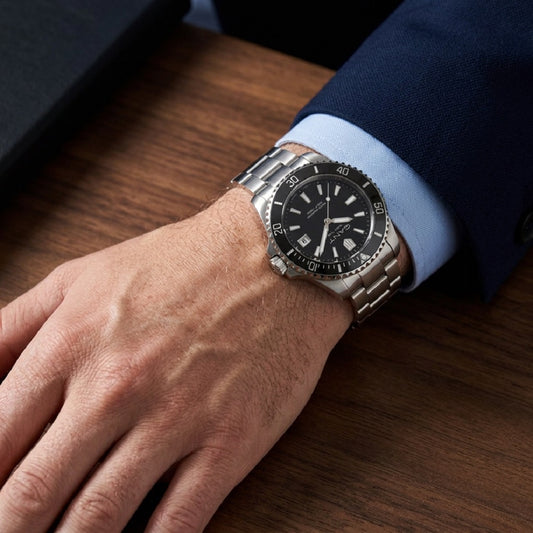 Gant Prestige Silver Stainless Steel Bracelet