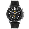 Caterpillar Chrono Black Rubber Strap
