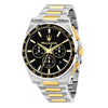 Maserati Velocita Chronograph Two Tone Stainless Steel Bracelet