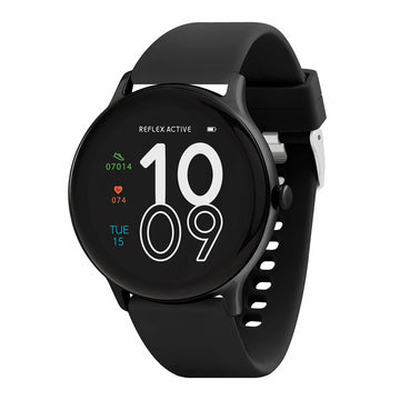 Reflex Active Series 22 Black Rubber Strap