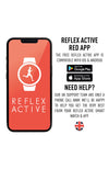 Reflex Active Series 26 Blue Rubber Strap