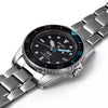 Seiko Prospex PADI Compact Solar Scuba Diver Silver Stainless Steel Bracelet