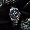Seiko Prospex PADI Compact Solar Scuba Diver Silver Stainless Steel Bracelet