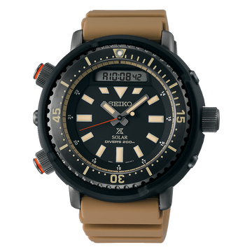 Seiko Prospex Street Series 'Arnie' Safari Edition Brown Rubber Strap