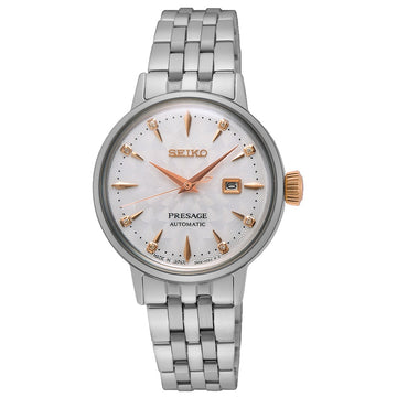 Ρολόι Γυναικείο Seiko Presage Cocktail Time 'Clover Club' Automatic