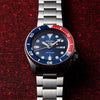 Seiko 5 Sports Automatic Silver Stainless Steel Bracelet