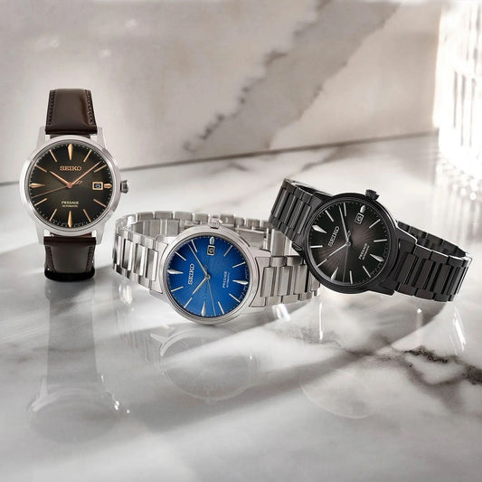 SEIKO Presage Cocktail Time 'The Aviation' Automatic Ανδρικό SRPJ13J1