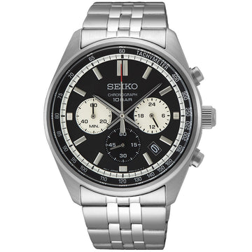 Seiko Conceptual Series Chronograph Silver Stainless Steel Bracelet
