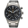 Seiko Conceptual Series Chronograph Silver Stainless Steel Bracelet