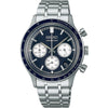 Ρολόι Ανδρικό Seiko Χρονογράφος Μπλε Καντράν SSB477P1