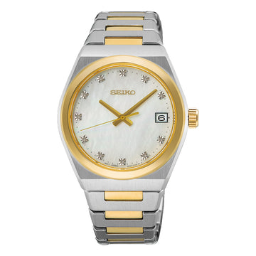 Seiko Essential Time Two Tone Stainless Steel Bracelet