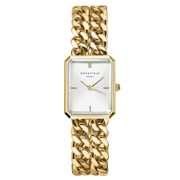 Rosefield Studio Double Chain Gold Stainless Steel Bracelet