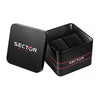 Ρολοί ανδρικό Sector 660 Collection R3251517006 με δερμάτινο λουρί και ανθρακί μεταλλικό καντράν