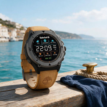 Ρολόι Smartwatch Ανδρικό Timberland με Δερμάτινο Λουράκι & Extra Λουράκι TDIGB00898x0
