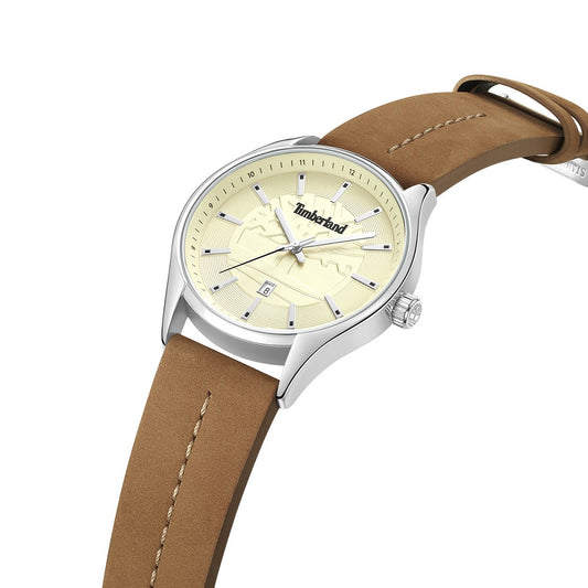 Timberland Jenkins-Z Brown Leather Strap