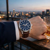 Ρολόι Ανδρικό Timberland Chronograph Ασημί με Μπλε Καντράν TDWGC0109302