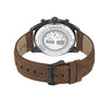 Ρολόι TIMBERLAND Northbridge Dual Time Brown Leather Strap