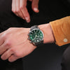 Timberland Henniker II Multifunction Black Leather Strap