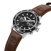 Ρολόι TIMBERLAND Parkman Dual Time Brown Leather Strap