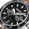 Ρολόι TIMBERLAND Parkman Dual Time Brown Leather Strap