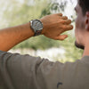 Timberland Ανδρικό Ρολόι Chronograph Multi-Function με Δερμάτινο Λουράκι & Γκρι Καντράν