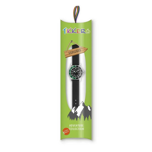 Tikkers BoxSet Black Rubber Strap
