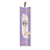 Tikkers Girls Light Pink PU Strap Fairy καντράν &amp; Star Charm Watch TK0189