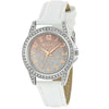 Tikkers Girls White PU Strap Ombre Shimmer Dial Watch TK0190