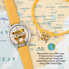 Tikkers Yellow Leather Strap