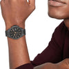 TOMMY HILFIGER Jameson Chrono Black Steel Bracelet 1792218