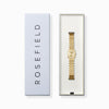 Rosefield Boxelle Champagne Gold Stainless Steel Bracelet