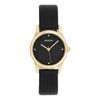 OOZOO Timepieces Ladies Black Leather Strap C11629