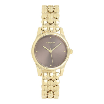 OOZOO Timepieces Gold case with Stainless Steel Bracelet C11632