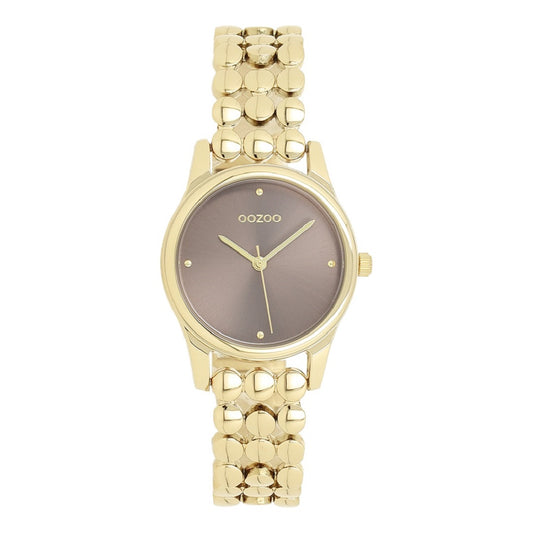OOZOO Timepieces Gold case with Stainless Steel Bracelet C11632