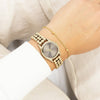OOZOO Timepieces Gold case with Stainless Steel Bracelet C11632