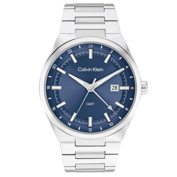 Calvin Klein Distinguish Silver Stainless Steel Bracelet